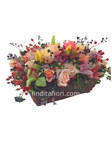 Cesto di fiori