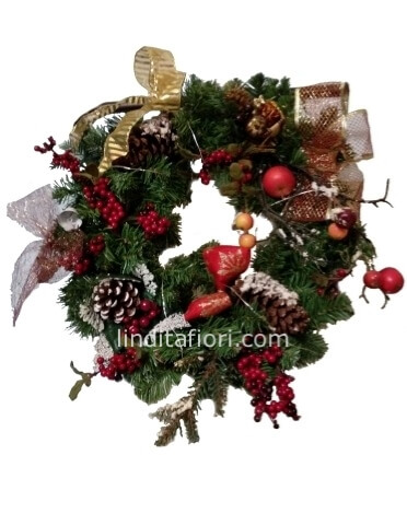 Coroncina natalizia.
