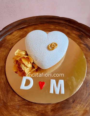 torta da abbinare a fiori o piante